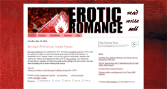 Desktop Screenshot of eroticromancepublishers.com
